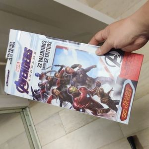 Marvel avengers Valentines cards